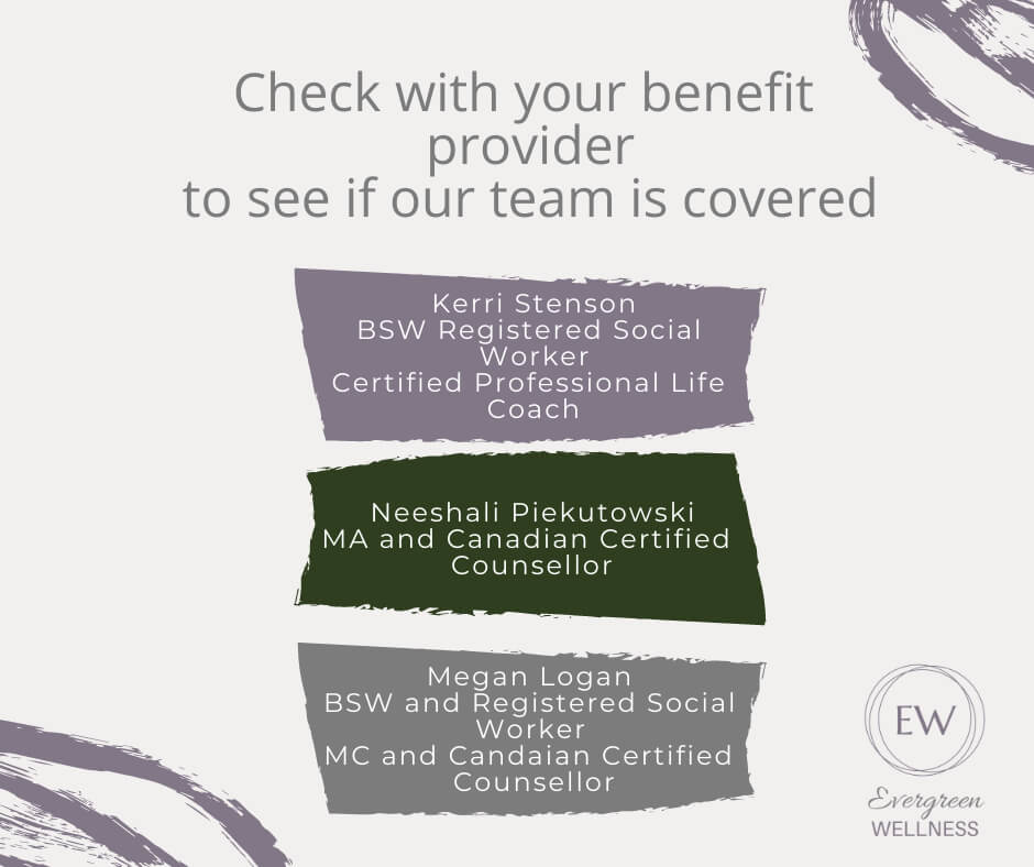 Are Our Services Covered? | Evergreen Wellness | Integrated Mental & Physical Wellness Centre | Olds and Didsbury Alberta