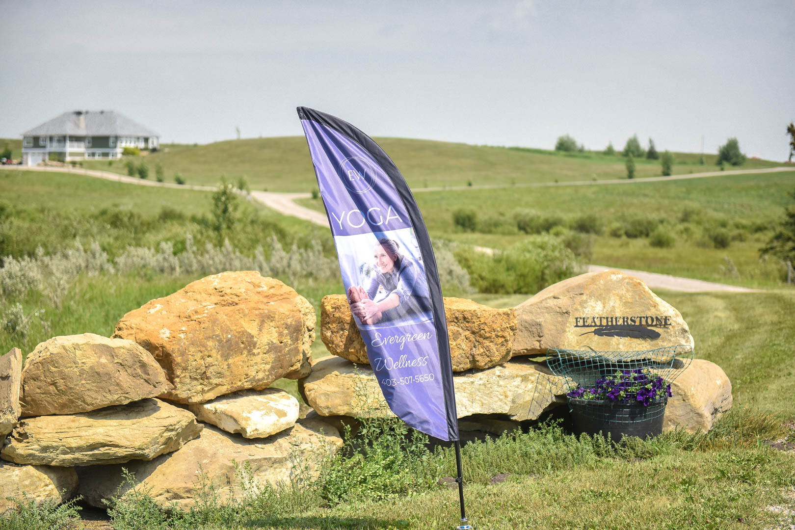 Yoga Studio Entrance | Evergreen Wellness | Integrated Mental & Physical Wellness Centre | Olds and Didsbury Alberta