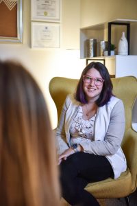 Neeshali Piekutowski in Session | Evergreen Wellness | Integrated Mental & Physical Wellness Centre | Olds and Didsbury Alberta